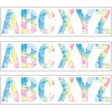 Eureka Fluorescent Tie-Dye 7 Deco Letters, 129 Per Pack, 3 Packs