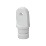 Whitecap 3402WP Nylon 3/4 Inside Eye Top Fitting - Pair, White