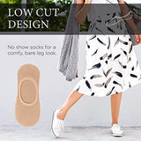 Xjarvis No Show Loafer Socks For Men Combo Made With Breathable Moisture Absorbing & Anti Odour Combed Cotton With Anti Slip Grip & Low Cut Ideal Socks For Summer Skin (Pack Of 5),Skin,,B0C8PD53V4