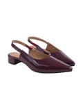 Shoetopia Solid Pointed Toe Cherry Pumps For Women & Girls /Eu41,Cherry,8,B0FF3G66M7