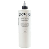 Golden Acryl Med 16 Oz Glaze Liquid Satin