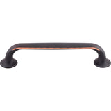 Top Knobs TK594UM Mercer Collection 5-1/16 Oculus Oval Pull, Umbrio