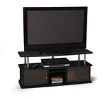 Convenience Concepts Designs2Go 50 inch TV Stand with 3 Storage Cabinets and Shelf, Black
