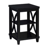Convenience Concepts Florence End Table, Black