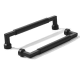 khtumeware 10-Pack 6-Inch(152mm) Black Cabinet Pulls,Heavy-Duty Solid Matte Black Handles for Kitchen Cabinets, Cupboards, Drawe