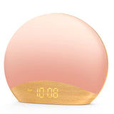 HOUSBAY White Noise Machine Sunrise Alarm Clock, Wake Up Light, Dimmable Night Light, 26 Natural Sounds, Gentle Wake up & Sound
