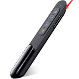 DinoFire for Bluetooth RF 2.4GHz Dual Modes Red Light Wireless Presenter Presentation Powerpoint Clicker Presentation Remote Con