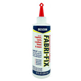 BEACON FabriFix Bonding Solution Fast Grab & Quick Dry for Fabric, Leather & More No Heat, No Mess & BurnFree, 8Ounce