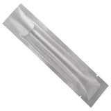 FERENLI 100 Pcs Clear Front Mylar Heat Seal Vacuum Travel Liquid Pouch 1.4x5.9 inch for Toiletries Portable Travel Size Aluminum