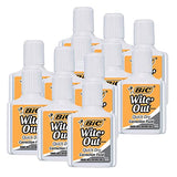 Bic USA BICWOFQD12WHI-12 Whiteout Quick Dry Correct Fluid - 12 Each