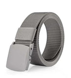 The Dds Store Men & Womens Belt Web,Nylon Webbing Canvas Belt With Plastic Buckle Breathable For Work And Travel Trim To Fit 30