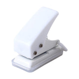 ATORSE Mini Hole Puncher Children Lightweight Home Office Supplies for Crafts Paper White