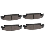 SCITOO Disc Brake Pads Kits D922-8207 Ceramic Rear Brake Pads Set Fit For Cadillac For CTS 2003-2007,For Cadillac For STS 2005-2
