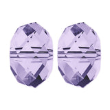 24pcs Adabele Austrian 6mm Faceted Rondelle Crystal Beads Light Violet Compatible with Swarovski Crystals Preciosa