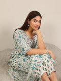 Libas Women'S Cotton Kurta Set (400466_Off White_M)
