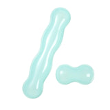Gel Keyboard and Mouse Wrist Rest Set - Clear Wrist Rest for Computer Keyboard 60%/68%/75%, Comfort & Support for Typing and Gam