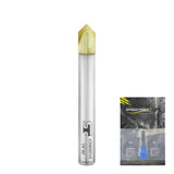 SPEED TIGER Chamfer End Mill - CNC Carving Bits, V Groove, 90 Degree, ICSM1/4 Shank 2 OVL (1 Piece, 1/4 90) - for Wood, Alloy St