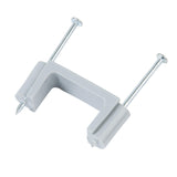 GARDNER BENDER INC Gardner Bender GSE-205 Service Entrance Cable Staple, 2 in, 2 SEU, Grey, 5 Pack, Gray
