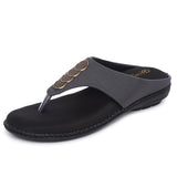 Ortho Joy Fancy Doctor Slippers | Stylish Chappal For Women | Comfortable Sandals For Women Stylish,Dark Grey,8,B0B15JBXDR