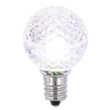 Vickerman G30 Faceted Led Purewht Bulb E12 25/Box - Xledg3P-25