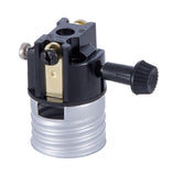 B&P Lamp 3Terminal Med. Base, Turn Knob Socket Interior