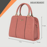 Adisa Two Tone Handbag Shoulder Bag For Women And Girls With Sling Belt (Ad4069-Pin),D. Pink,,B0C6QSMC7K