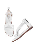Shoetopia Women'S Flat Sandal-7 Kids Uk (Girls-Crv-White)-Eu40,White,7,B0D4VQXTNZ
