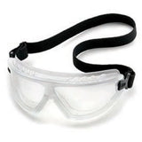Gateway Safety 45080 Wheelz Stylish and Comfortable Safety Goggle, Clear Lens, Clear Frame Universal 1