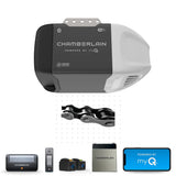 Chamberlain C2212T Smart WiFi Garage Door Opener, 1/2HP Chain Drive Motor Quantity 1