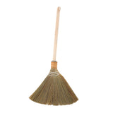 FOMIYES 0.25kg Traditional Asian Corn Broom Soft Bristles for Heavy Duty Cleaning