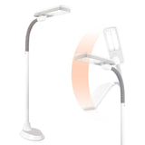 OttLite Standing Floor Lamp with Adjustable Neck, Pivoting Shade Multiuse Lamp - 36w Compact Fluorescent Lamp for Bright Natural