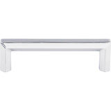 Top Knobs TK793PC Serene Collection 3-3/4 Lydia Pull, Polished Chrome