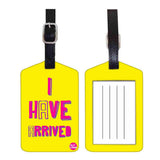 Nutcase Designer Luggage Travel Baggage Tags Single Tag With Name Card Inside I Have Arrived