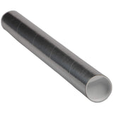 JAM Paper 2 x 24 Mailing Tube - Silver - Sold Individually