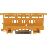 WAGO 221-500 221 Series, 4MM2, for DIN-35 Rail MOUNTING/Screw MOUNTING, MOUNTING Carrier, Orange