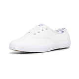 Keds Women's Champion Lace Up Sneaker, White Leather, 9.5 Wide