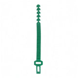 Ecomistiq Garden Plant Support Strap Heavy Duty Adjustable Plant Tie MultiPurpose Tree Ties For Gardeners, Greenhouse, Green