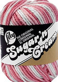 SugarN Cream Yarn OmbresStrawberry Cream