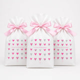 Return Gift Bags with Ribbon Tie for Chocolates, Kids Return Gifts, Birthday Party Favors, Candy & Small Gift Packing, (25Pcs He
