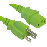 515P To C13 10Ft Green Power Cord