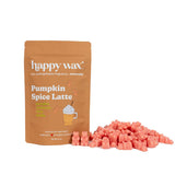 Happy Wax Pumpkin Spice Latte Bear Melts - Natural Fall Scented Soy Wax Infused with Essential Oils for Warmers (8 oz Pouch)