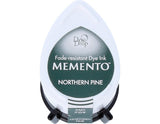 Tsukineko Memento Dew Drop Fade Resistant Dye Inkpad, Northern Pine