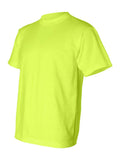 Bayside Usa-Made 50/50 Short Sleeve T-Shirt - Safety Green, S