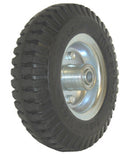 Marathon 2.80/2.504 Narrow Width Flat Free Hand Truck / Utility Cart Tire on Wheel, 3Centered Hub, 1/2 Bearings