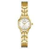 Guess Round 26Mm White Dial Analog Women Watch - U1458L2M