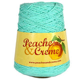 Peaches & Creme (Cream) Cotton Yarn 14 oz. Cone (Seabreeze)