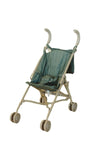 Doll Stroller - Neutral Color Lightweight & Foldable Doll Stroller - Baby Doll Stroller for Kids 3+ - 22 (Olive Green)