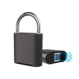 KENRONE Fingerprint Padlock, Biometric Padlock, Smart Padlock with Emergency Key, Waterproof Locker Lock for Gym, School, Swimmi