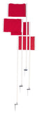 Martin Sports Deluxe Soccer Corner Flag, Set of 4