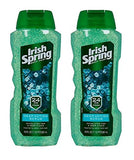 Irish Spring Body Wash Deep Action Scrub 18 fl oz, original,(Pack of 2)